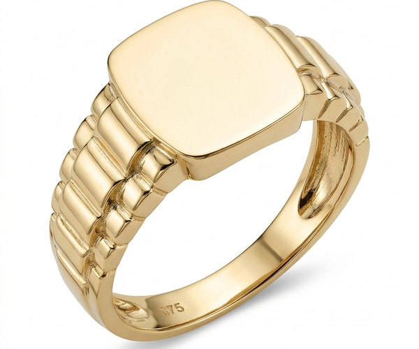 Ring - 9ct men's signet