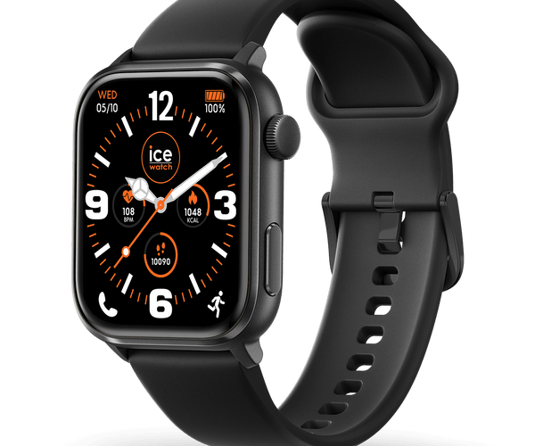 Ice smart watch 3.0 1.78 Amoled GPS Black silicone strap.