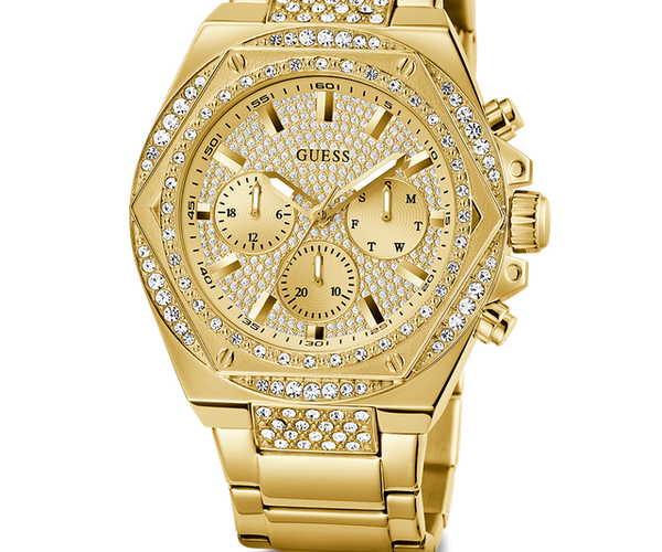 Gold Fury Glitz Multifunction Dial WatchGW0899G2