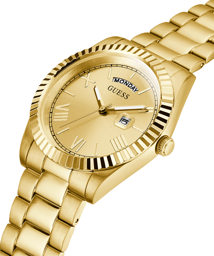 GUESS CONNOISSEUR GOLD TONE WATCH