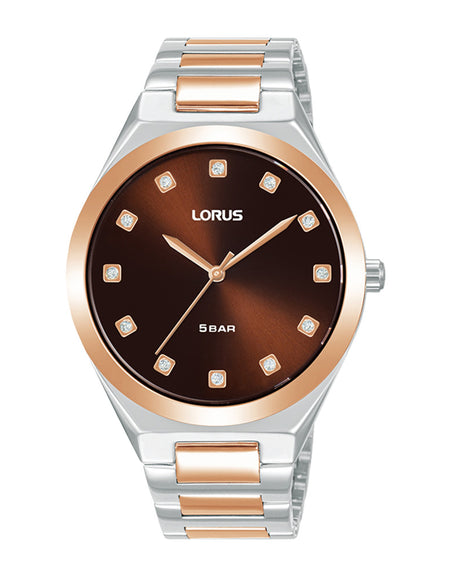 Lorus ladies rose gold watch RG204WX-9