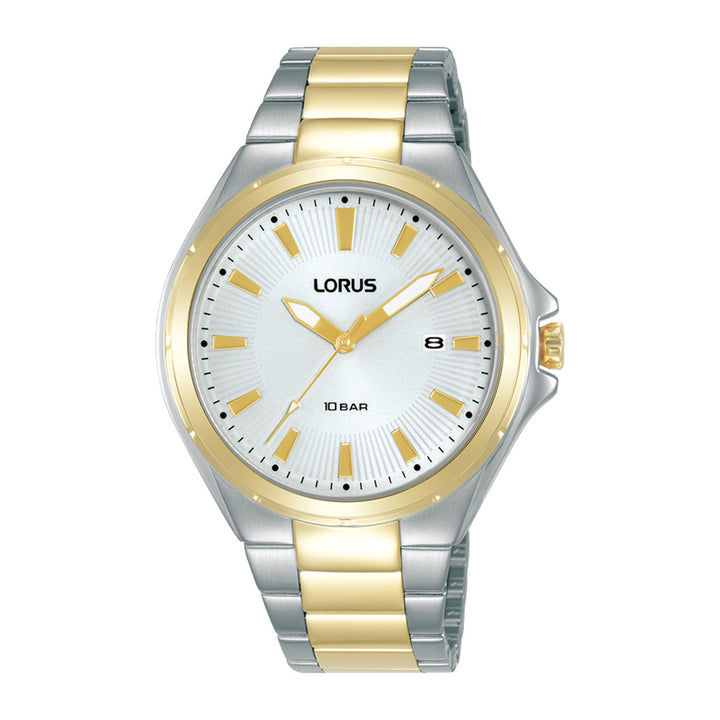 Lorus men’s watch two tone bracelet RH944px-9