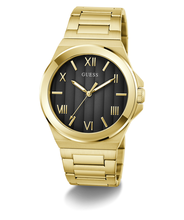 GUESS Mens Gold Tone Analog Watch - GW0789G2