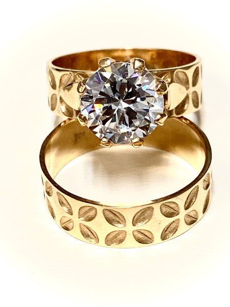 9 ct Hawaiian ring set