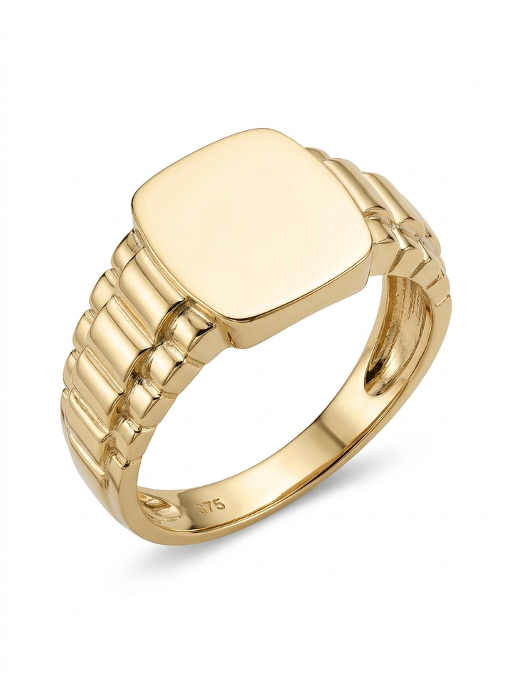 Ring - 9ct men's signet