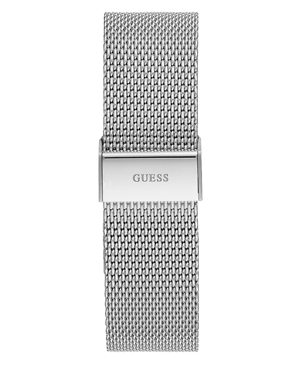 Guess Porter silver mesh strap W1310G1
