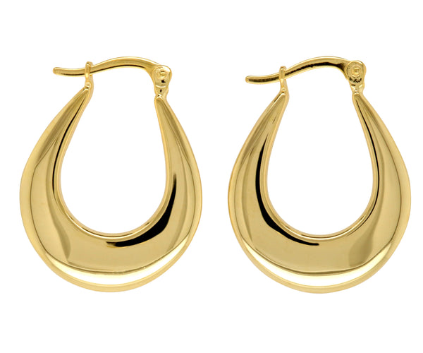 9ct s/ silver bonded earrings