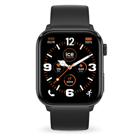Ice smart watch 3.0 1.78 Amoled GPS Black silicone strap.