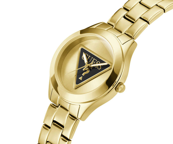 Guess Tri Plaque Round Dial Women Watch - GW0675L2 ..