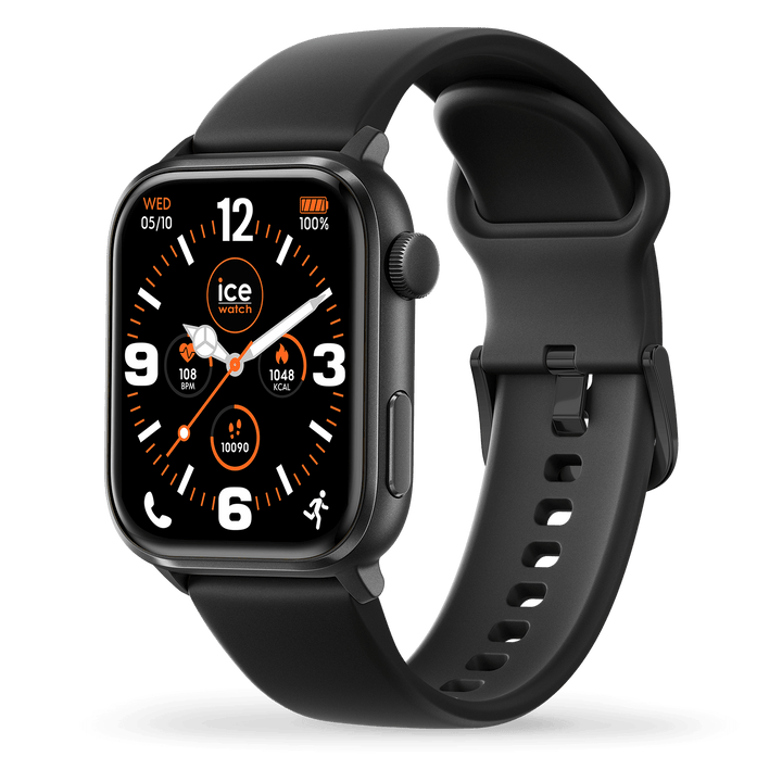 Ice smart watch 3.0 1.78 Amoled GPS Black silicone strap.