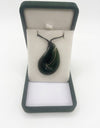 Green stone fish hook