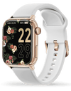 Ice smart watch ROSE GOLD AND NUDE WHITE