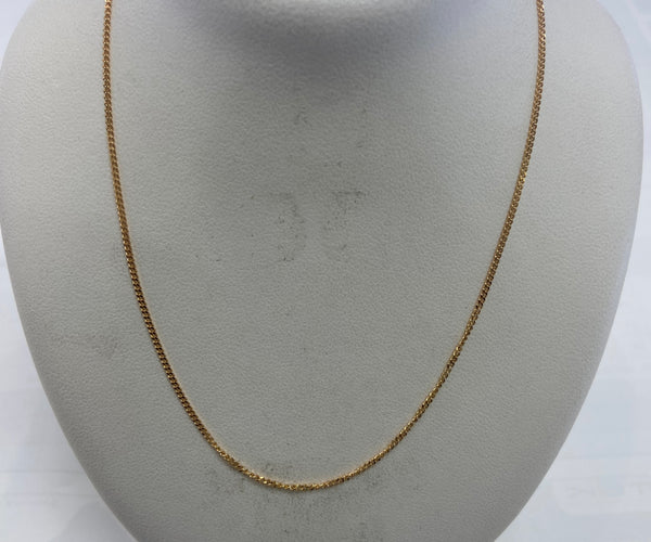 9ct pendant chain