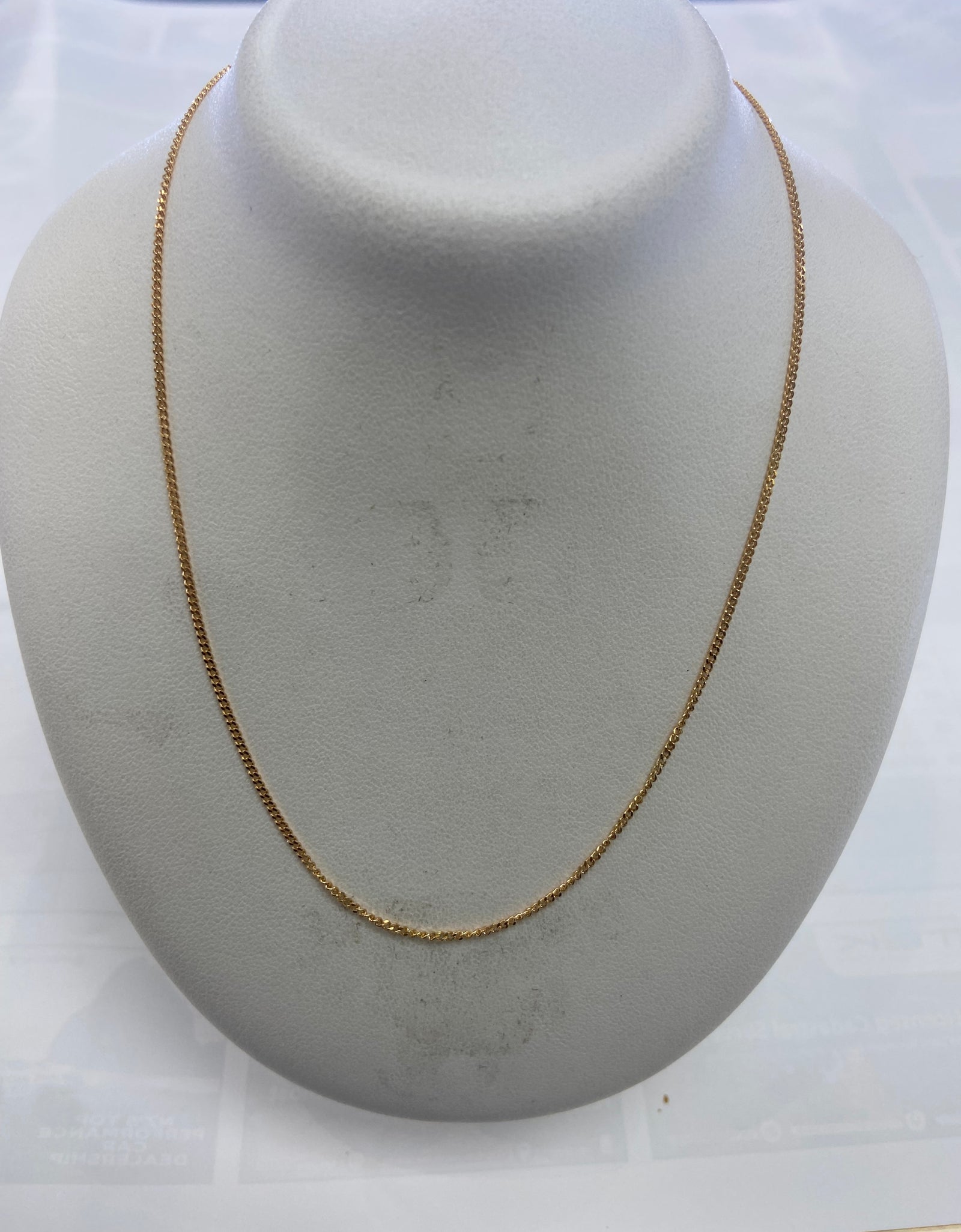 9ct pendant chain