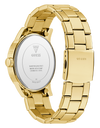 GUESS Mens Gold Tone Analog Watch GW0915G1
