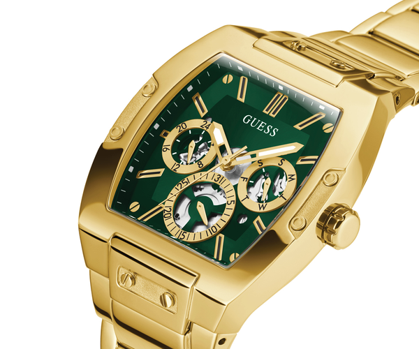 Guess Phoenix men’s gold watch GW0456G3