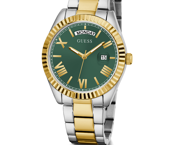 GUESS Ladies 2-Tone Day/Date Watch