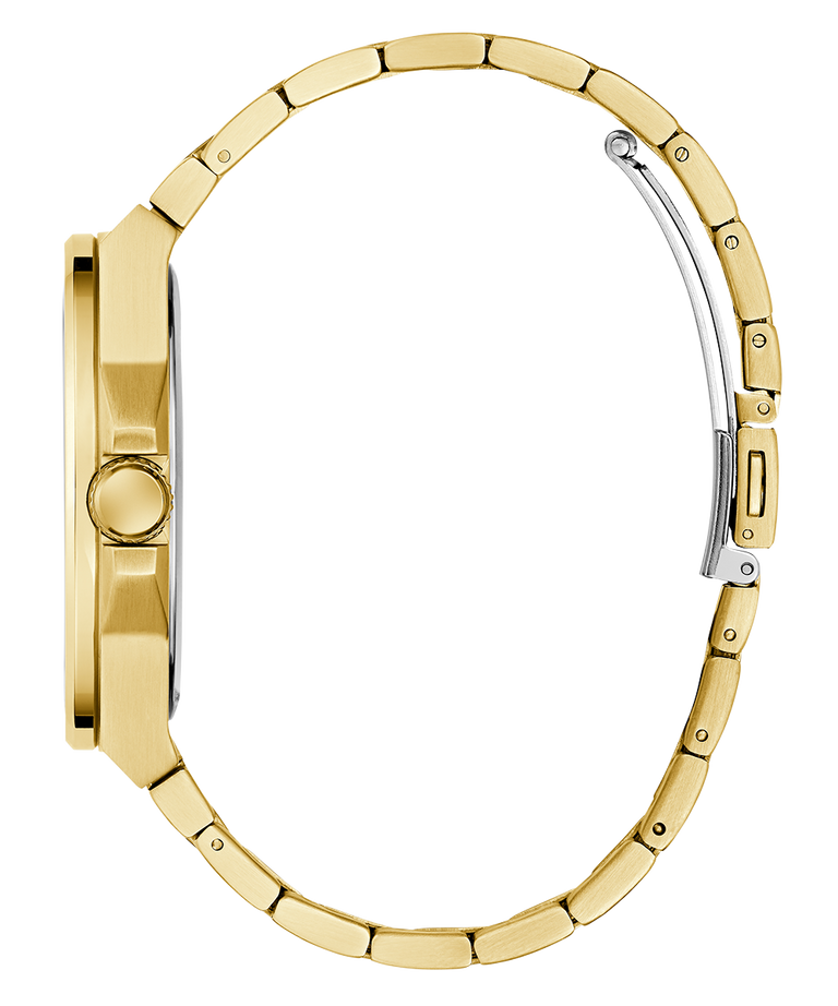 GUESS Mens Gold Tone Analog Watch - GW0789G2