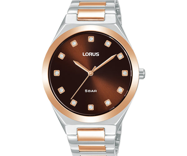 Lorus ladies rose gold watch RG204WX-9