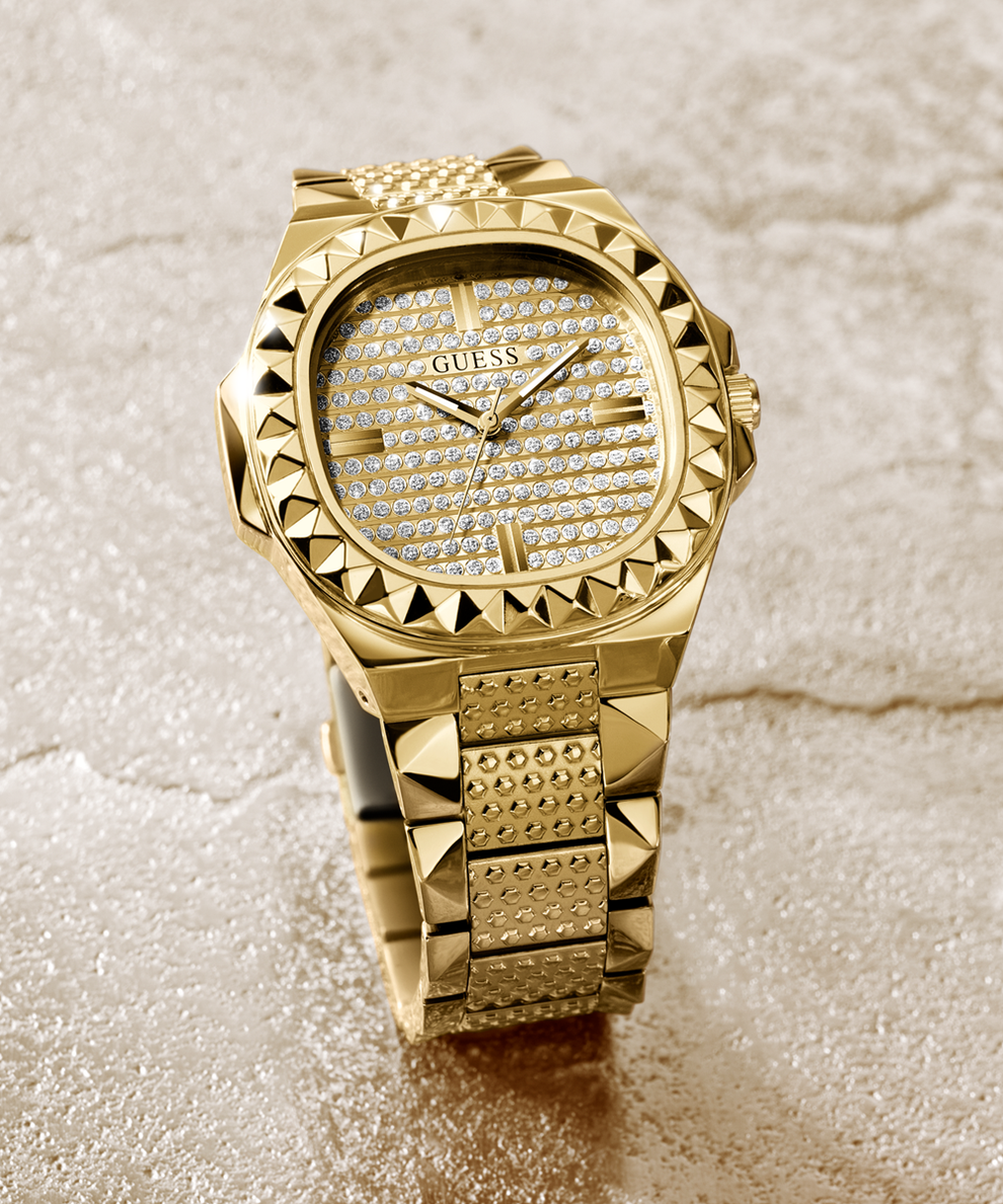 Guess Rebellious Gold watch