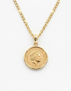 Quarter sovereign pendant