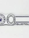 21st key in white background