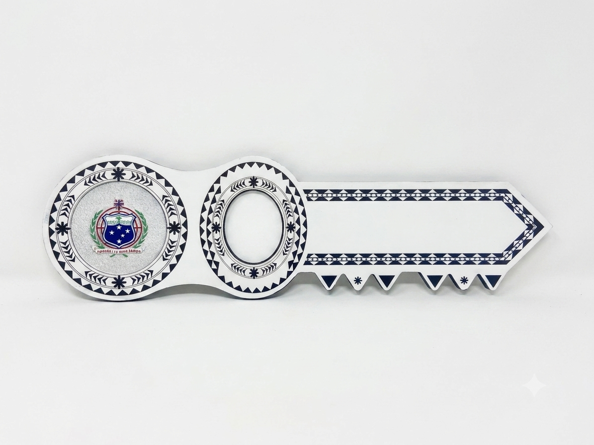 21st key in white background