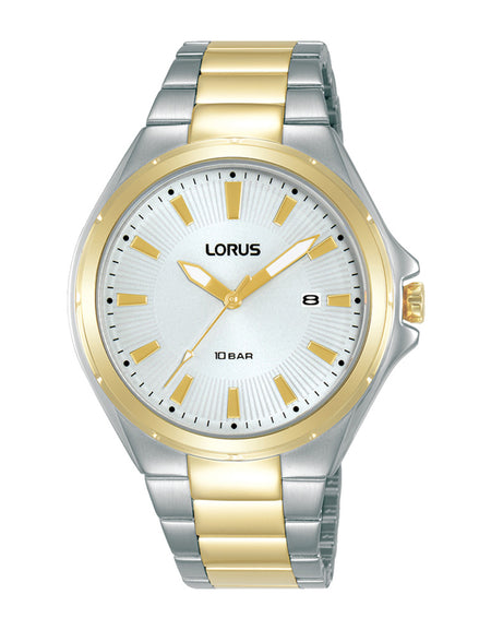 Lorus men’s watch two tone bracelet RH944px-9