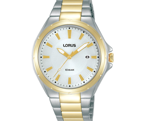Lorus men’s watch two tone bracelet RH944px-9