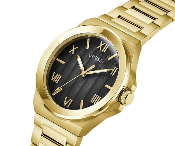 GUESS Mens Gold Tone Analog Watch - GW0789G2
