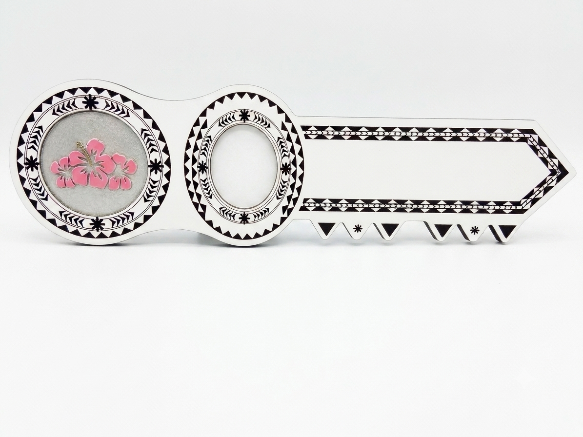 21st key in white background