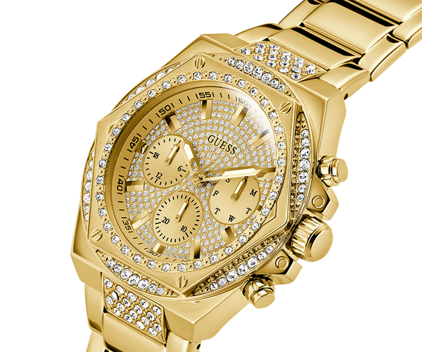 Gold Fury Glitz Multifunction Dial WatchGW0899G2