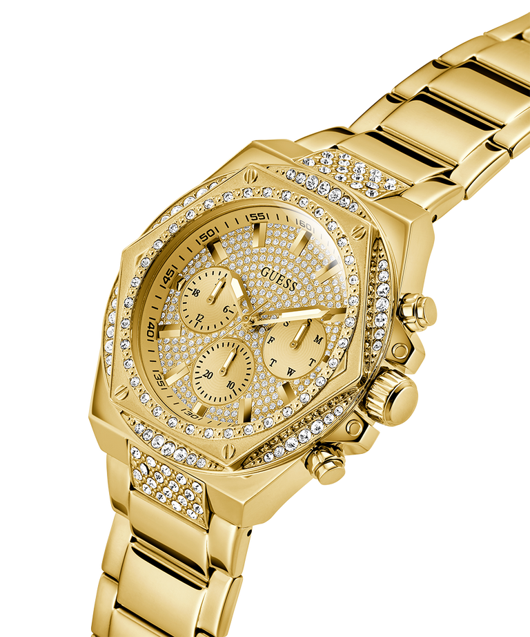 Gold Fury Glitz Multifunction Dial WatchGW0899G2
