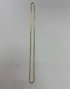 9ct curb chain 60cm
