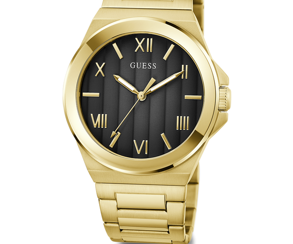 GUESS Mens Gold Tone Analog Watch - GW0789G2