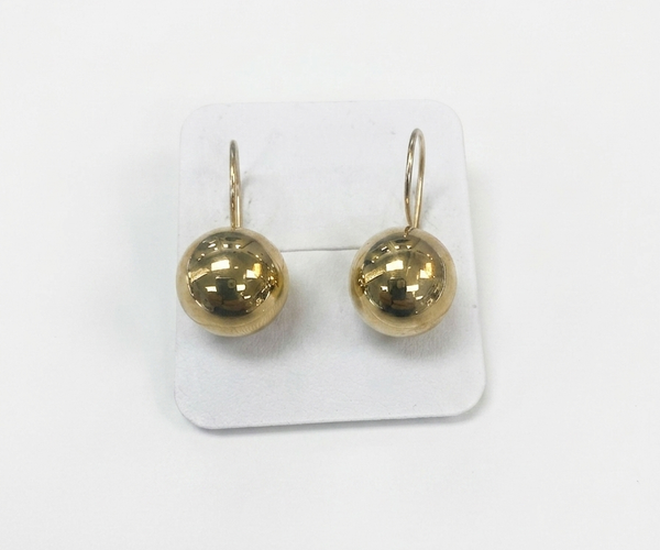 9ct Euroball earring
