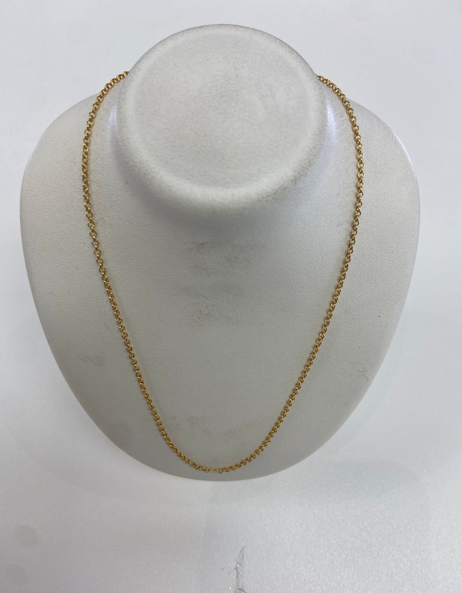 9ct Belchor oval chain 50cm