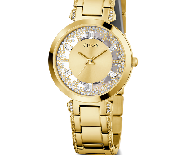Guess ladies gold watch