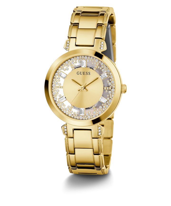 Guess ladies gold watch