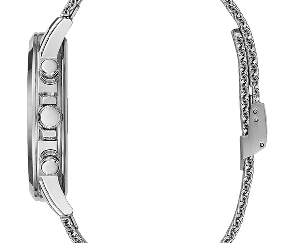 Guess Porter silver mesh strap W1310G1