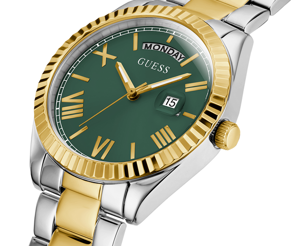 GUESS Ladies 2-Tone Day/Date Watch