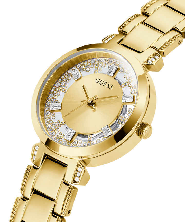 Guess ladies gold watch