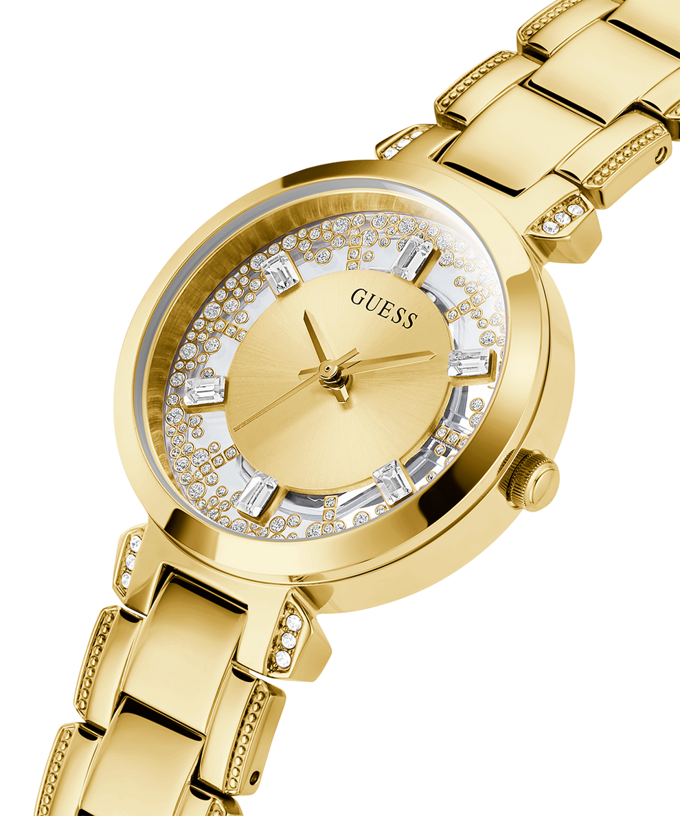 Guess ladies gold watch