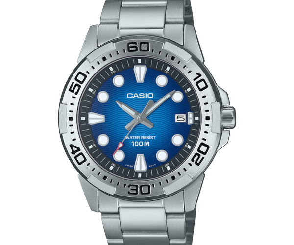 Casio Analogue Diver Blue face watxh MTD1400-2A