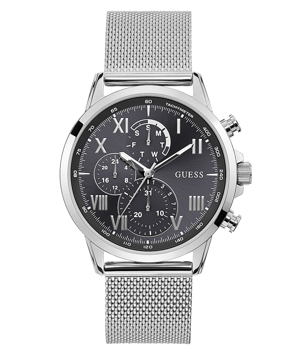 Guess Porter silver mesh strap W1310G1