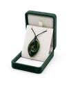 Double koru Drop pendant