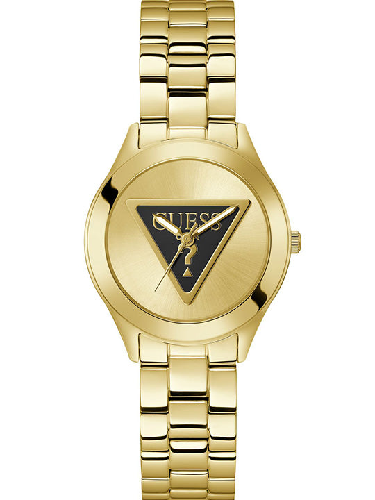 Guess Tri Plaque Round Dial Women Watch - GW0675L2 ..