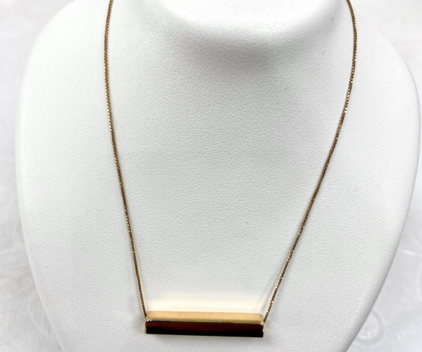 9ct chain with pendant