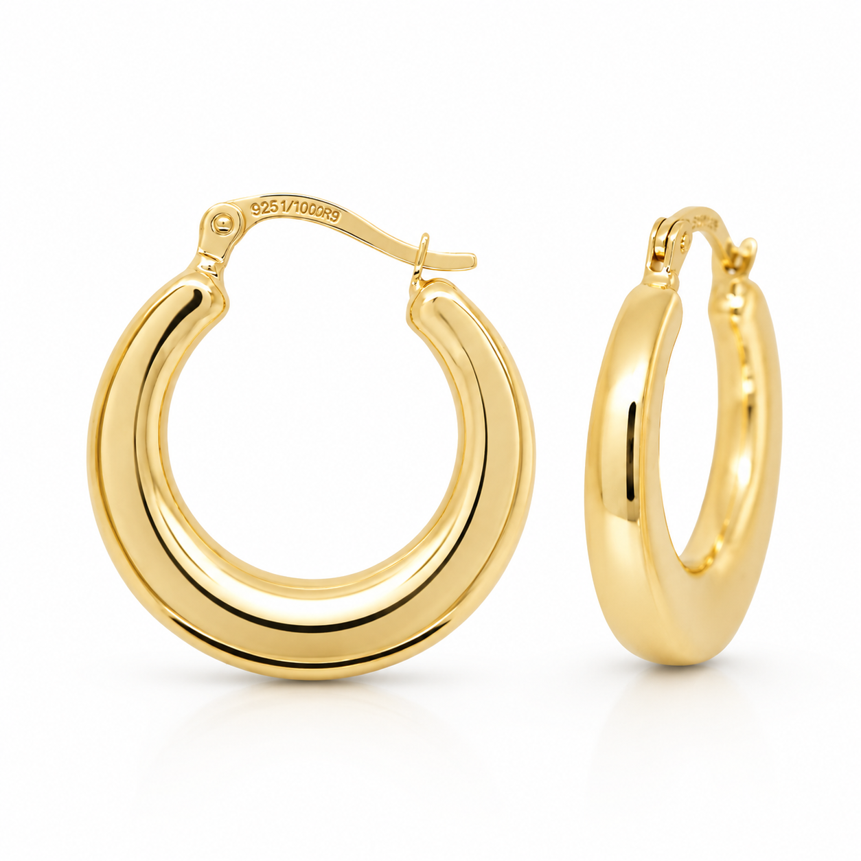 9ct silver filled earring
