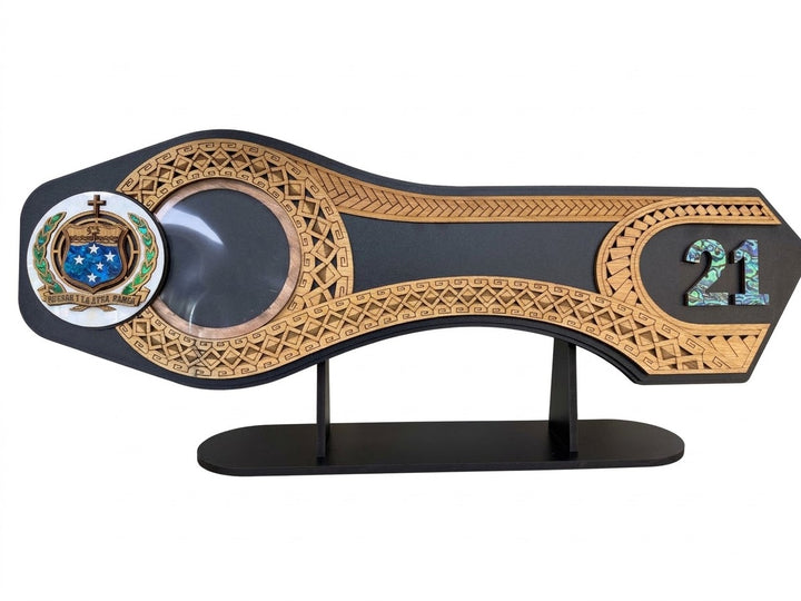 Samoan shield paua Handcrafted 21st key